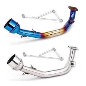Motorcycle front bend pipe, front exhaust pipe, modified motorcycle exhaust pipe