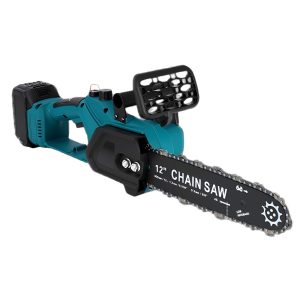 Handheld high-power electric saw, multifunctional electric chain saw, wood cutting saw, household woodworking wireless garden lithium electric saw