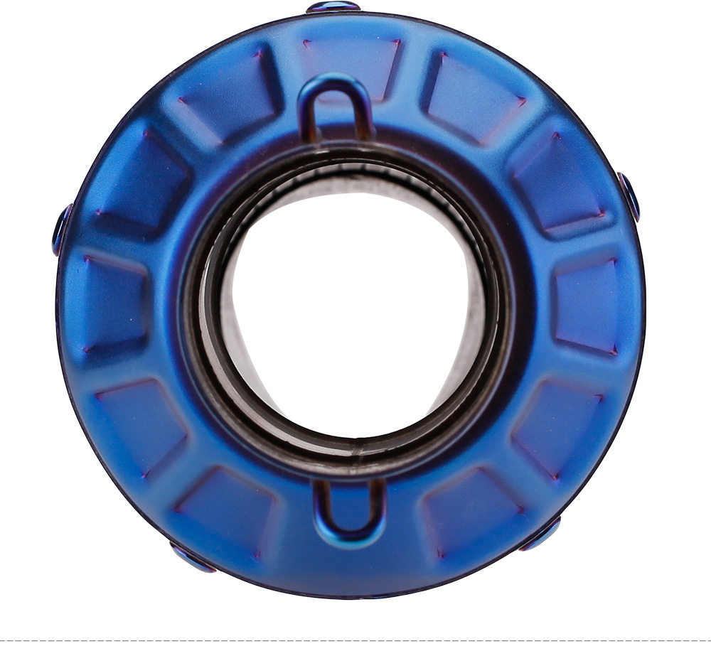 Motorcycle modification exhaust pipe, duckbill type exhaust pipe, multi color, short type - Image 6