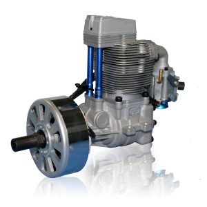 Model aircraft engine, drone engine, integrated four stroke 38cc gasoline single cylinder engine