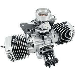 Model aircraft engine, drone engine, two-stroke 275cc gasoline twin cylinder engine