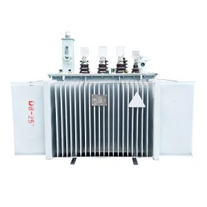 Oil immersed transformer, all copper and all aluminum large capacity high-voltage three-phase transformer, 10kV power transformer factory