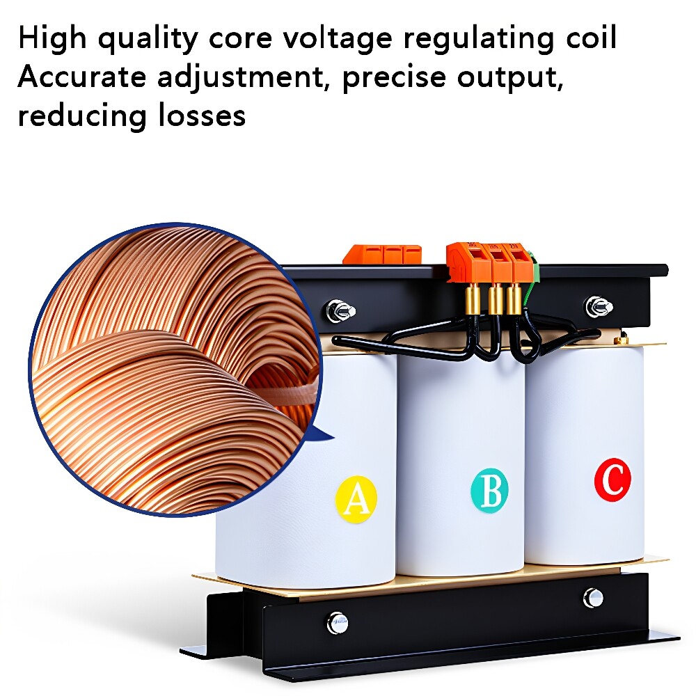 Three phase dry-type isolation transformer with rising and falling voltage of 380v/220V/415v/480v/440v - Image 4