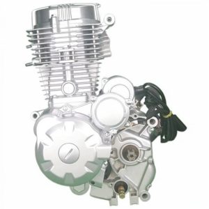250CC-X Three-wheeled motorcycle engine air-cooled, ATV engine, built-in reverse gear 4+1 engine assembly - Image 4