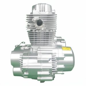 300CC two-wheeled motorcycle engine assembly, external balance shaft, air-cooled, 5-speed sequential gearbox - Image 7