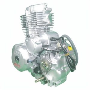 300CC two-wheeled motorcycle engine assembly, external balance shaft, air-cooled, 5-speed sequential gearbox - Image 5