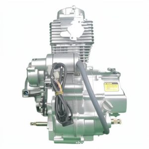 300CC two-wheeled motorcycle engine assembly, external balance shaft, air-cooled, 5-speed sequential gearbox - Image 3