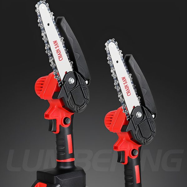 Rechargeable lithium electric saw, woodworking handheld electric saw, wood saw, tree saw, high-power portable logging saw