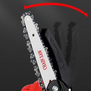 Rechargeable lithium electric saw, woodworking handheld electric saw, wood saw, tree saw, high-power portable logging saw - Image 3