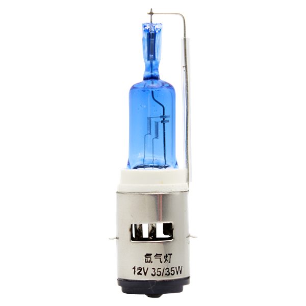 Motorcycle light bulb, battery car modification light bulb, 12V35W double claw disc light bulb, electric vehicle ceramic headlight light bulb