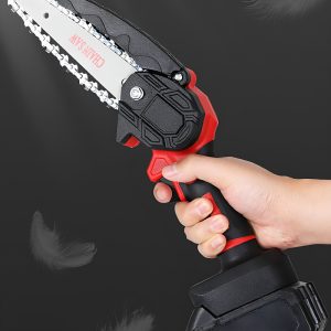 Rechargeable lithium electric saw, woodworking handheld electric saw, wood saw, tree saw, high-power portable logging saw - Image 6