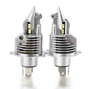 Motorcycle LED headlights, laser matrix headlights, high and low beam integrated modification with three claw bulbs - Image 4
