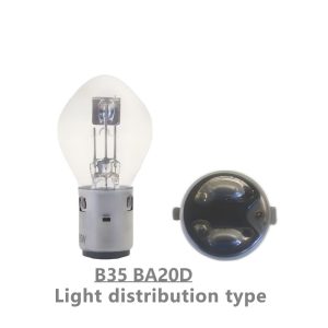 Motorcycle light bulb, headlight light bulb, light distribution type, 12V35/35W, 6V35/35W - Image 5