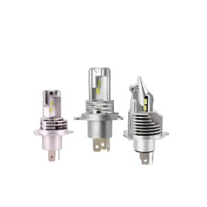 Motorcycle LED headlights, laser matrix headlights, high and low beam integrated modification with three claw bulbs - Image 7