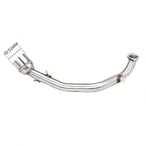 Motorcycle front bend pipe, front exhaust pipe, modified motorcycle exhaust pipe - Image 2