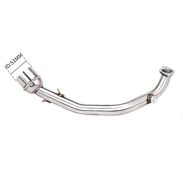 Motorcycle front bend pipe, front exhaust pipe, modified motorcycle exhaust pipe