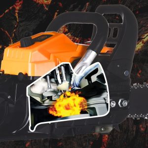 Chainsaw, motorcycle saw, profile cutting machine, high-power logging saw, outdoor gasoline chain saw - Image 3