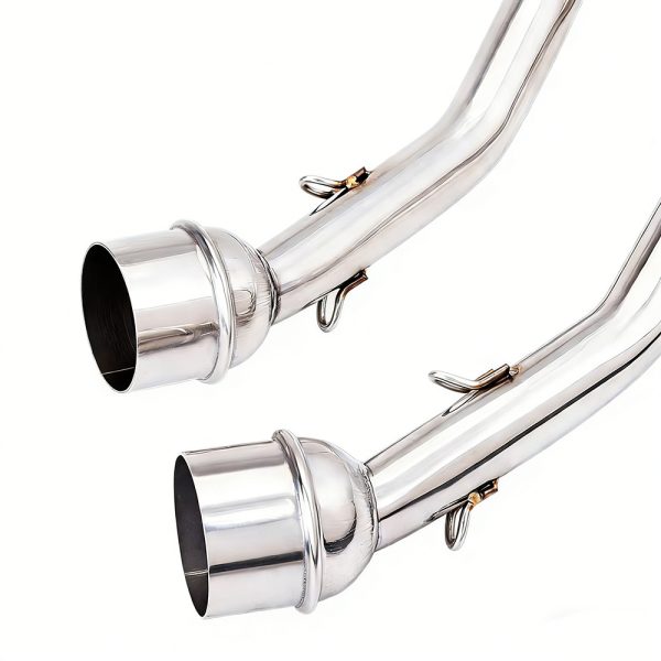 Motorcycle front bend pipe, front exhaust pipe, modified motorcycle exhaust pipe