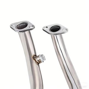 Motorcycle front bend pipe, front exhaust pipe, modified motorcycle exhaust pipe - Image 4