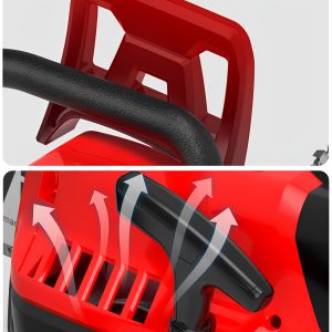 High power chainsaw, forestry gasoline logging saw, household handheld chain saw, outdoor woodworking cutting saw - Image 5