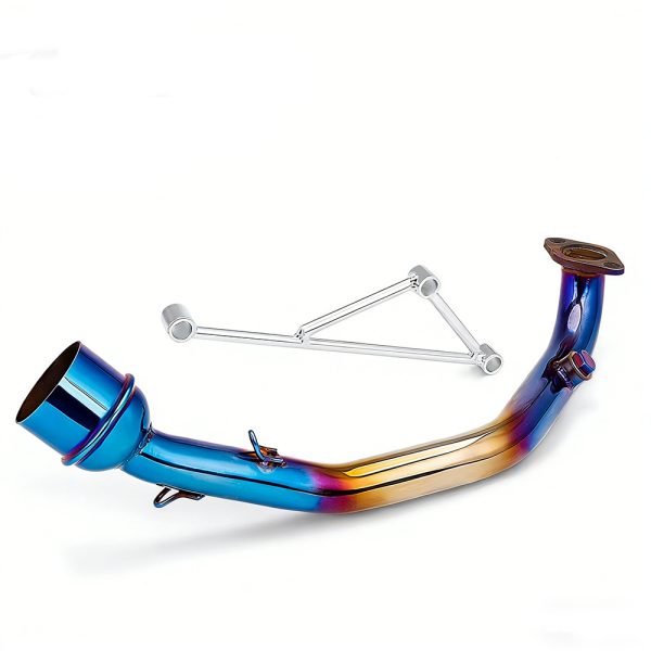 Motorcycle front bend pipe, front exhaust pipe, modified motorcycle exhaust pipe