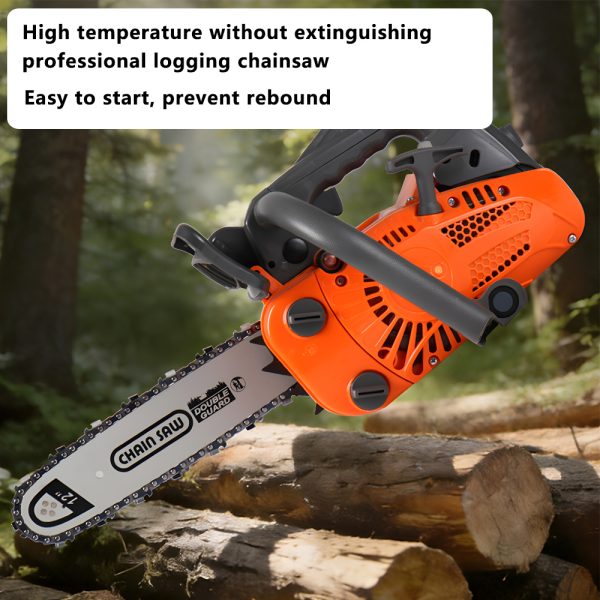 Single handed gasoline saw, garden logging saw, high-power multifunctional chain saw, handheld cutting machine for sawing trees