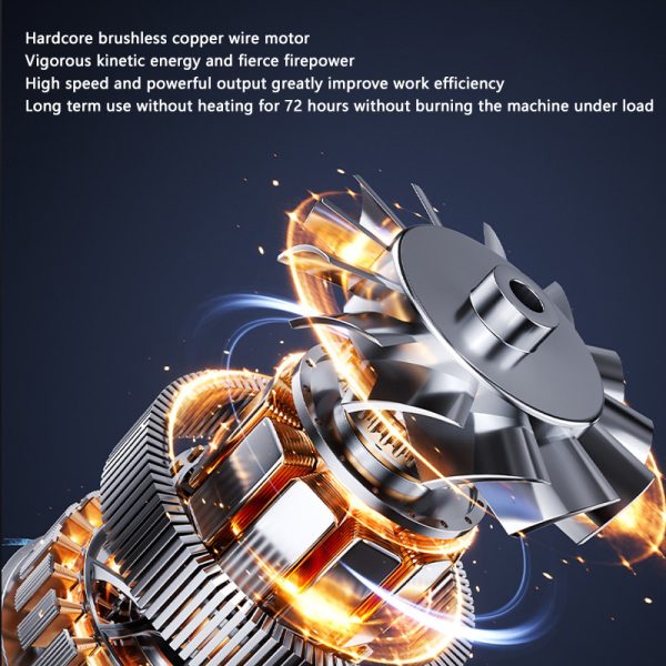 Lithium ion single hand saw, high-power logging saw, electric chain saw, lithium electric saw, outdoor handheld electric logging saw