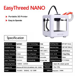 3D printer manufacturer, toy, home desktop, small mini, 3D stereo - Image 3