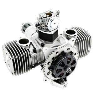 Unmanned aerial vehicle engine with electric start and power generation, two-stroke 130cc gasoline twin cylinder - Image 4
