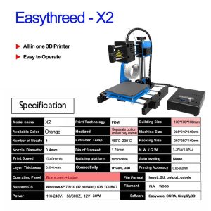 3D printer for home children's toy printing, model printing, gift home desktop small printer - Image 4