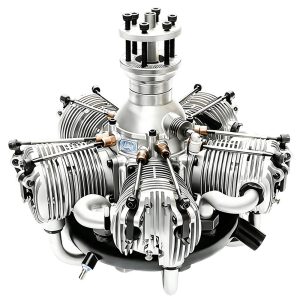 Model aircraft drone engine GF150R5 four stroke 150cc gasoline five cylinder star engine - Image 3