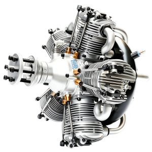 Model aircraft drone engine GF150R5 four stroke 150cc gasoline five cylinder star engine - Image 4