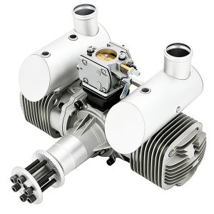 Drone engine, model aircraft engine, two-stroke 170cc gasoline twin cylinder engine - Image 3