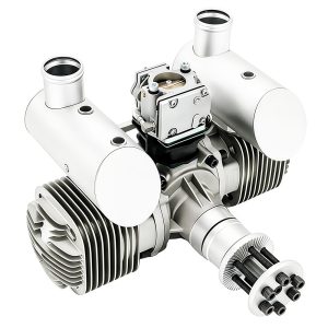Drone engine, model aircraft engine, two-stroke 170cc gasoline twin cylinder engine - Image 5