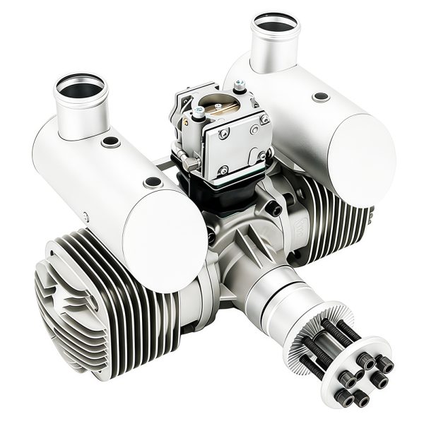 Drone engine, model aircraft engine, two-stroke 170cc gasoline twin cylinder engine