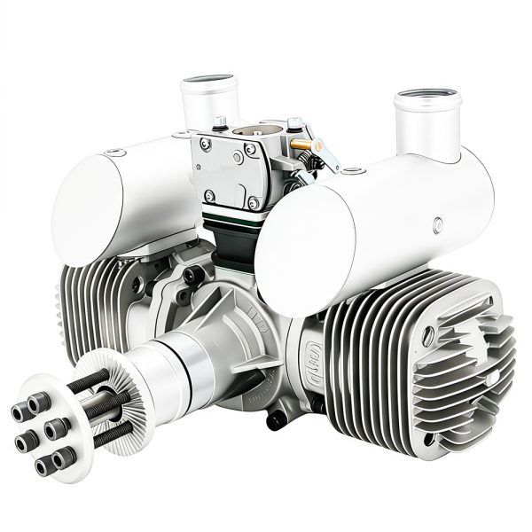 Drone engine, model aircraft engine, two-stroke 170cc gasoline twin cylinder engine
