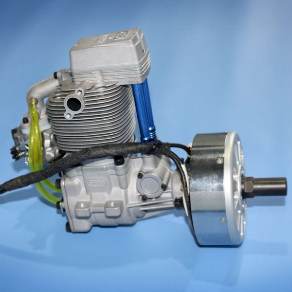 Model aircraft engine, drone engine, integrated four stroke 38cc gasoline single cylinder engine