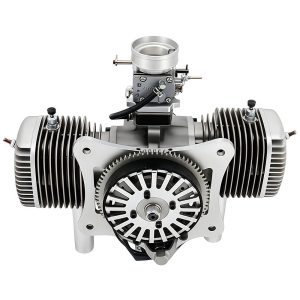 Model aircraft engine, drone engine, two-stroke 275cc gasoline twin cylinder engine - Image 2