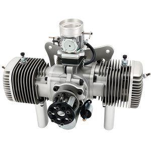 Model aircraft engine, drone engine, two-stroke 275cc gasoline twin cylinder engine - Image 3