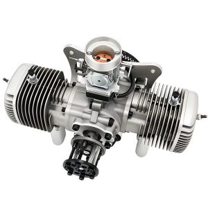 Model aircraft engine, drone engine, two-stroke 275cc gasoline twin cylinder engine - Image 5