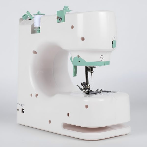 Home sewing machine Mini portable lock edge buttonhole semi-automatic electric sewing machine