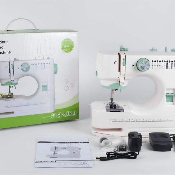 Home sewing machine Mini portable lock edge buttonhole semi-automatic electric sewing machine