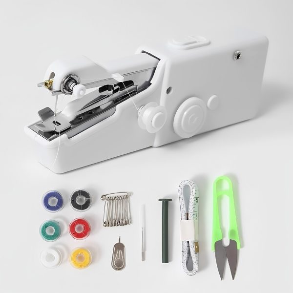 Handheld electric sewing machine, multifunctional, portable, mini, portable, edge wrapped, manual, efficient machine for household use
