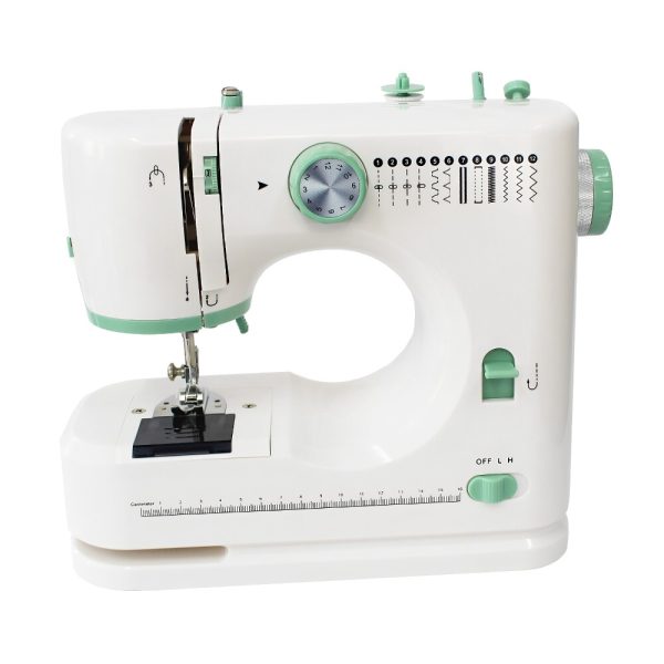 Double needle, double line, 12 stitch household multifunctional lock edge electric sewing machine, electric sewing machine