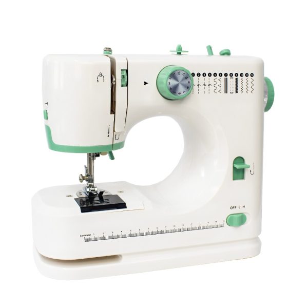 Double needle, double line, 12 stitch household multifunctional lock edge electric sewing machine, electric sewing machine