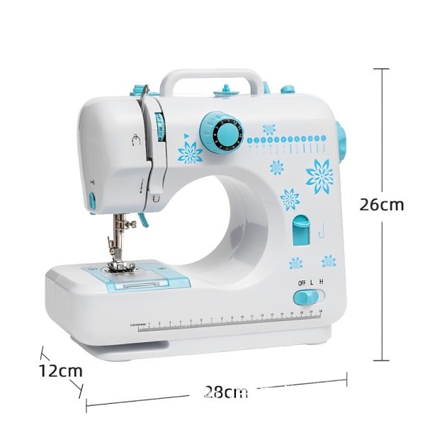 Household electric multifunctional sewing machine cross-border explosive portable mini handheld sewing machine with lock edge and thick texture