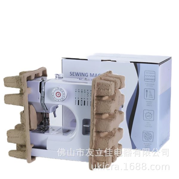 Double needle multifunctional sewing machine desktop electric household mini portable sewing machine sewing machine sewing cart